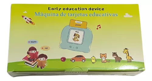 Máquina de tarjetas educativas