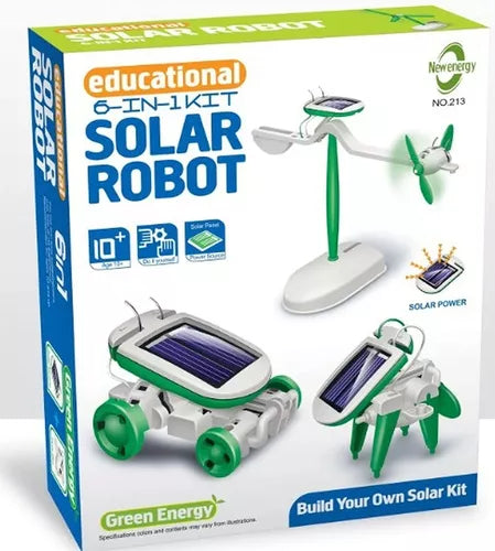 Robot solar- kit educativo
