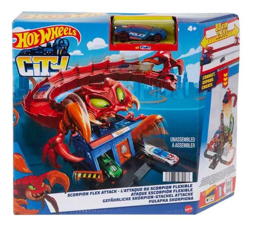 Hot Wheels ataque del escorpión