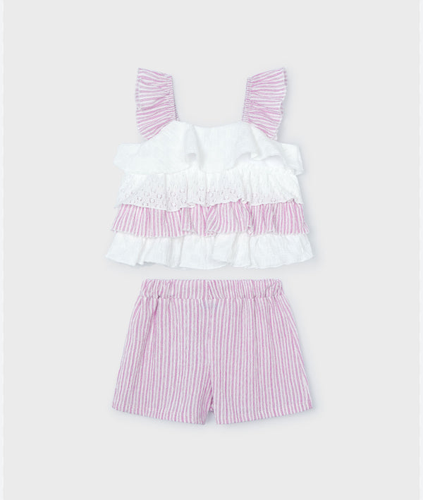 Conjunto niña mayoral short