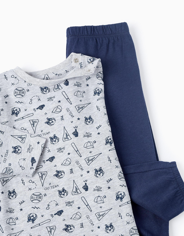 Pijamas De Tigre  x 2 Niño Zippy .