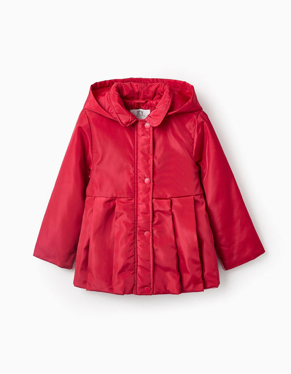 Chaqueta Niña Roja Zippy .